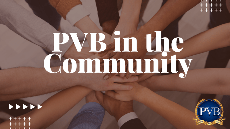 PVB in the Community banner