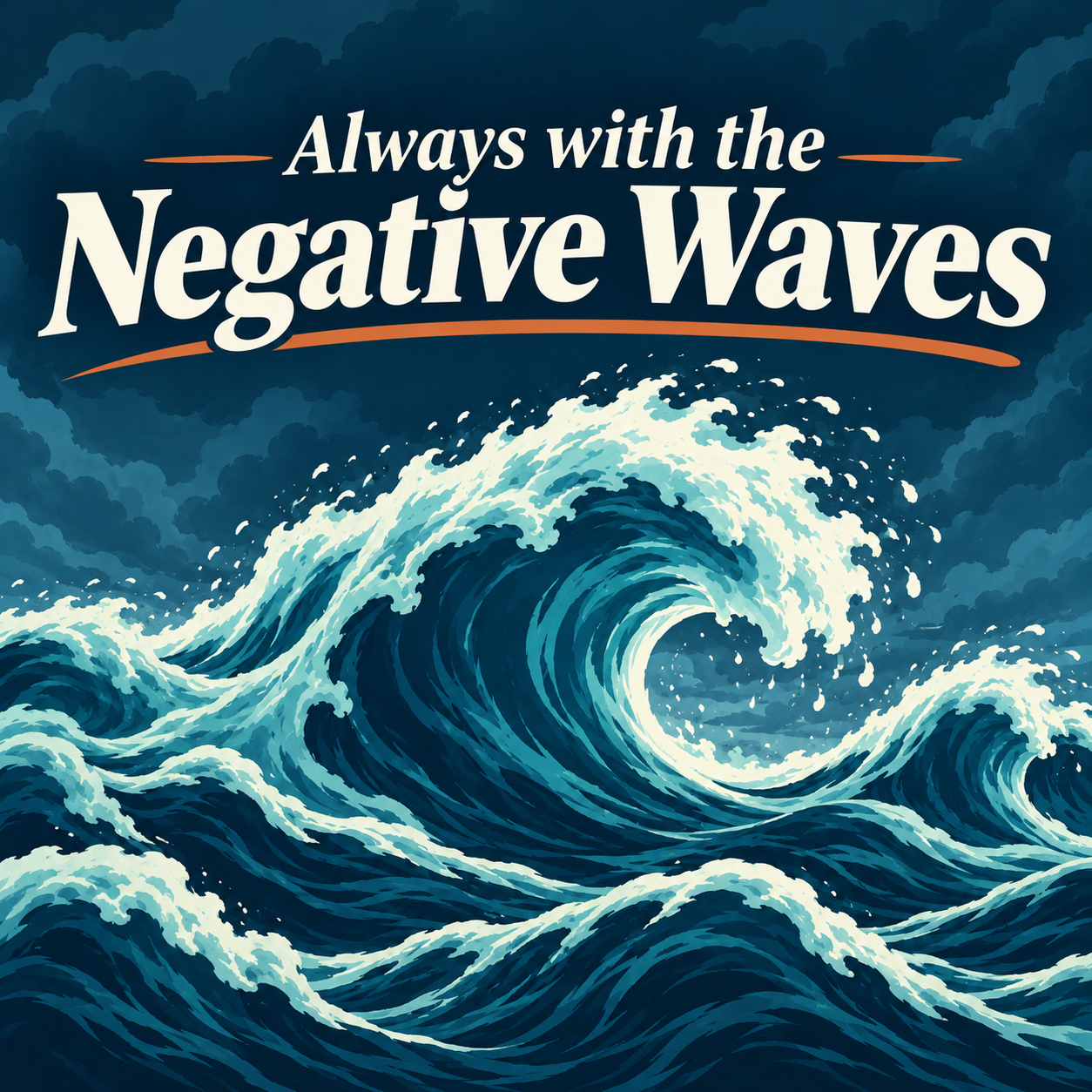 Always with the Negative Waves illustration